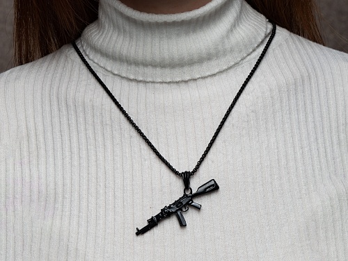 Украшение-подвеска "АК-47"
