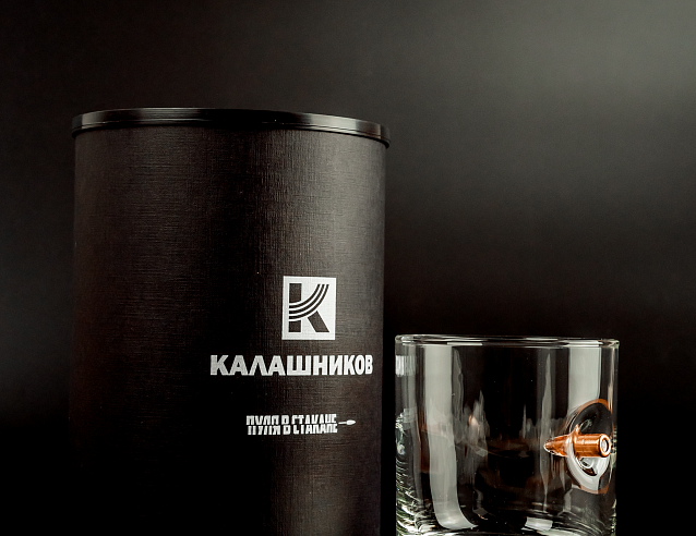 Стакан "Whiskey" 300 мл (BOX) "Калашников". Фото № 2