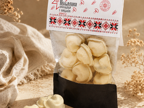 Пельмешки шоколадные с Миндалем. Конфеты 100 гр.