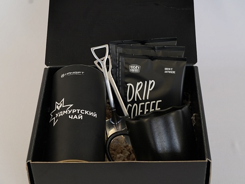 Подарочный набор "Чай, кофе, покопаем!"