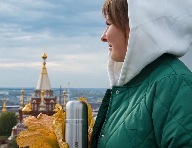 Термос "Калашников", нерж. сталь, 500 мл. Фото № 3