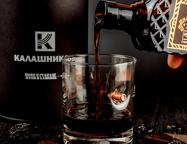 Стакан "Whiskey" 300 мл (BOX) "Калашников". Фото № 9