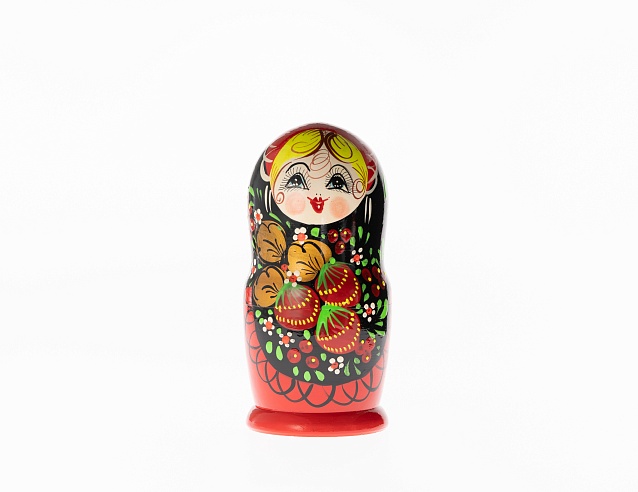 Сувенир "МАТРЕШКА" большая 5 мест, 18 см. Фото № 1