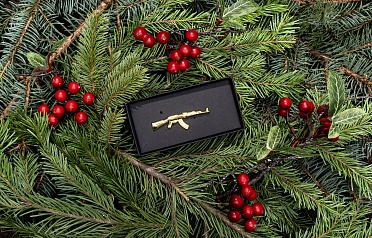 Значок "Автомат АК-47"