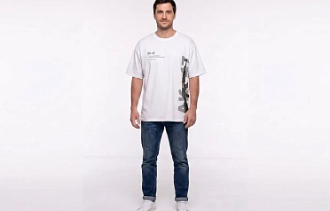 Футболка бланковая Oversize Premium белая "Цитата" (50-52\XL)