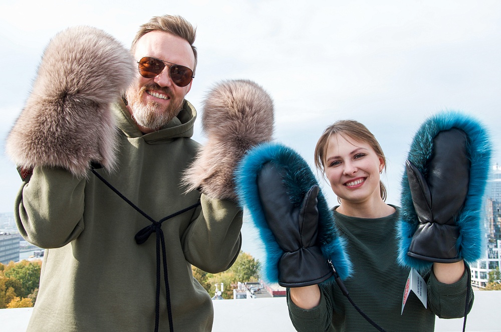 Варежки и тапочки из Удмуртии