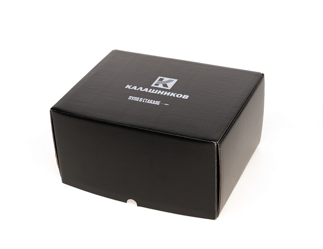 Набор Стаканы "Граненый" 2 х 250 мл (BOX) "Калашников". Фото № 2