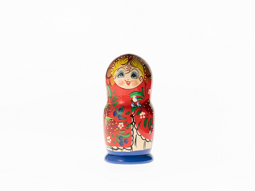 Сувенир "МАТРЕШКА" средняя 5 мест, 15 см