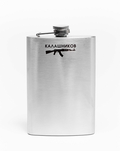 Фляжка "Калашников", 260 мл, сталь