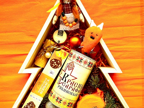 Новогодний подарочный набор "Рябиновое счастье"